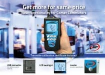 Termo-higro-barometer z sondą kablową 4m