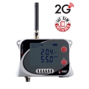 Rejestrator IoT temperatury i wilgotności, z wejściem do zewnętrznej sondy temperatury, z wbudowanym modemem 2G i ryczałtową kartą SIM