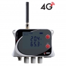 Czterokanałowy rejestrator temperatury do sond zewnętrznych z wbudowanym modemem 4G