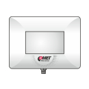 Czujnik dla jednej cyfrowej sondy temperatury i wilgotności lub CO₂ z wewnętrznym czujnikiem ciśnienia atmosferycznego, wyjście Ethernet i PoE