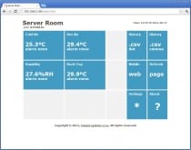 Czterokanałowy przetwornik temperatury i wilgotności z interfejsem ethernet