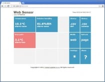 Przetwornik temperatury i wilgotności z interfejsem ethernet i zasilaniem PoE