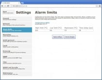Przetwornik temperatury otoczenia z interfejsem ethernet i zasilaniem PoE