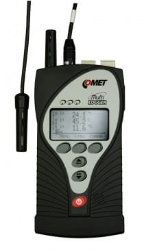 Multilogger M1322 - termo-higrometr z czujnikiem CO2 i 2 wejściami do sond T+RH i 2 dla sygnałów analogowych